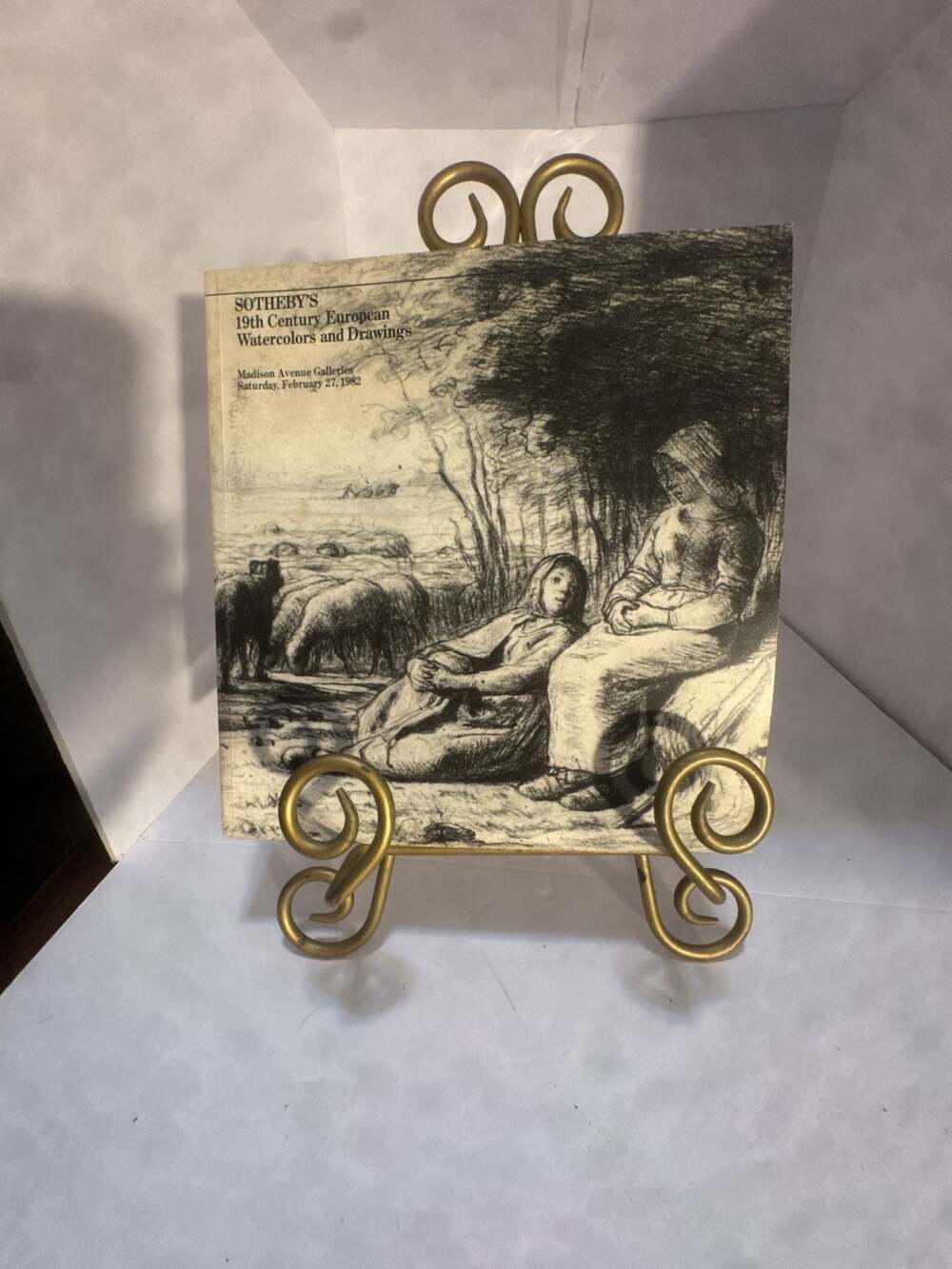 Sotheby's Auction Catalog: 19th Century European Watercolors and Drawings, Febru
